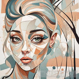 The Interplay Of Emotion And Geometry Abstract Ai Art