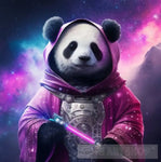The Jedi Panda Animal Ai Art