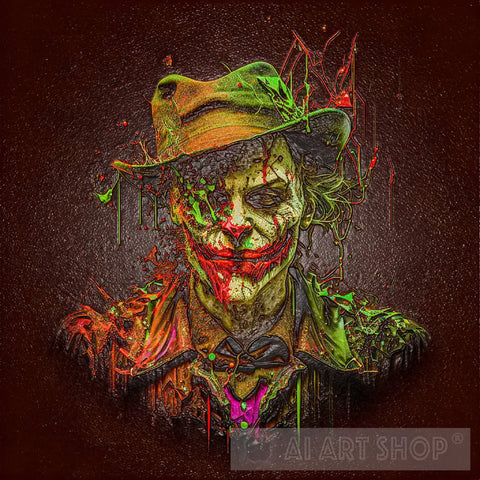 The Joker Portrait Ai Art