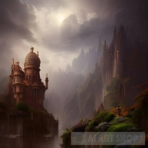 The Lost Kingdom 3 Landscape Ai Art
