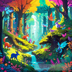 The Magical Forest Ai Artwork