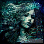 The Mermaid - Series#3 Expressionism Ai Art