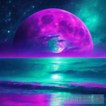 The Moon Landscape Ai Art