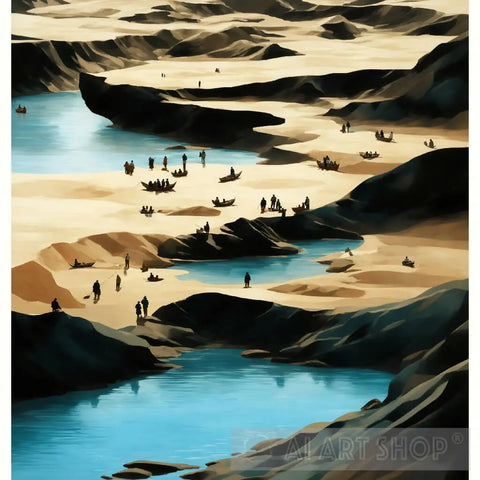 The Nile River In The Time Of Plague Nature Ai Art