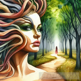 The Path Of The Beauty Surrealism Ai Art