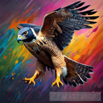 The Peregrine Animal Ai Art