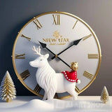 The Santa Epoch: Bidding Adieu To The Old Unveiling Dawn Of A Bright New Year! Portrait Ai Art