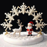 The Santa Epoch: Bidding Adieu To The Old Unveiling Dawn Of A Bright New Year! Portrait Ai Art