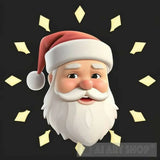The Santa Epoch: Bidding Adieu To The Old Unveiling Dawn Of A Bright New Year! Portrait Ai Art