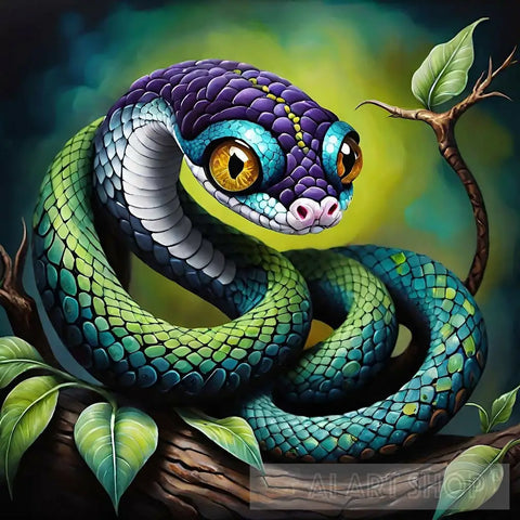The Snake Animal Ai Art