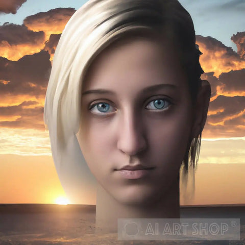 The Sunset Fantasy Series01 Surrealism Ai Art