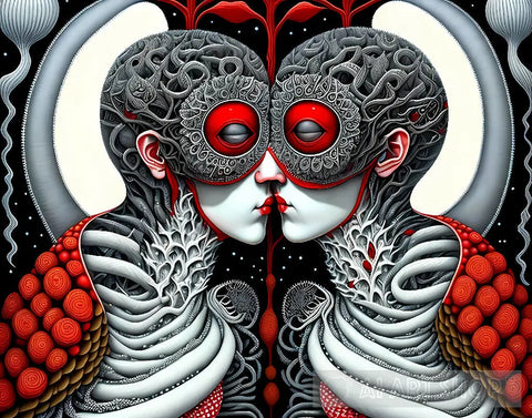 The Surreal Kiss Surrealism Ai Art