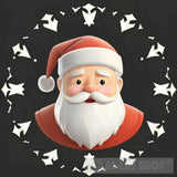 The Timeless Elegance Of Santa: A Moment Joy Portrait Ai Art