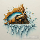 The Train Ai Artwork