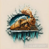 The Train Ai Artwork