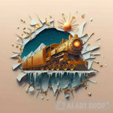 The Train Ai Artwork