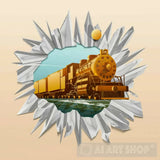 The Train Ai Artwork