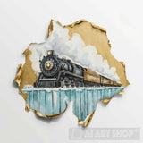 The Train Ai Artwork