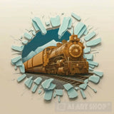 The Train Ai Artwork