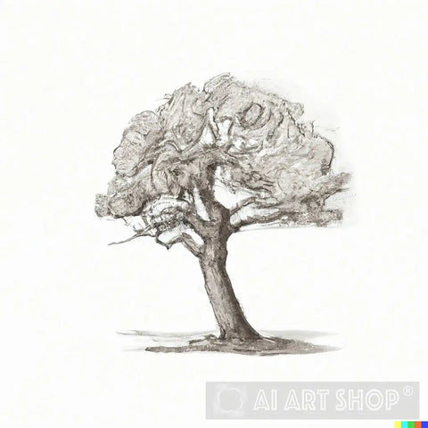 The Tree Surrealism Ai Art