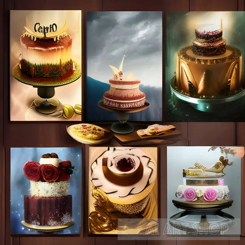 The Universe Of Cakes Version Iv Surrealism Ai Art