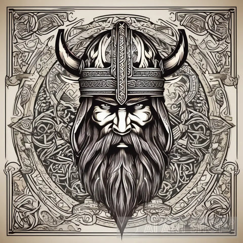 The Vikings Ai Artwork