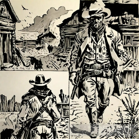 The Wild West Ai Artwork