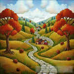 The Winding Road Home Ai Artwork