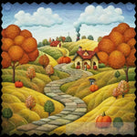 The Winding Road Home Ai Artwork