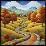 The Winding Road Home Ai Artwork