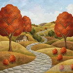 The Winding Road Home Ai Artwork