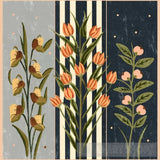 Three Different Flowers Ai Artwork