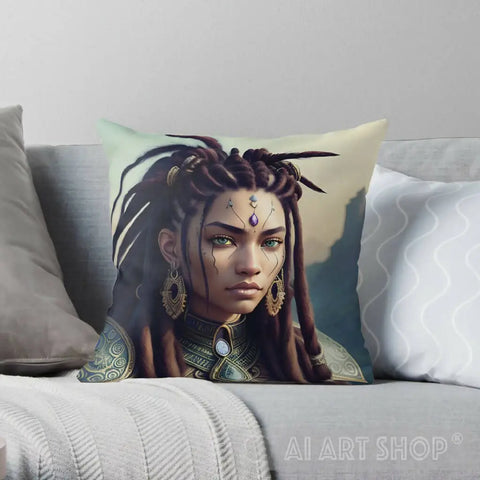 Throw Pillows Ai Artwork