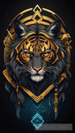 Tiger Head Vector Animal Ai Art