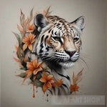 Tiger Painting Animal Ai Art