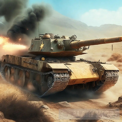 Tiger Tank [World War] Ai Artwork