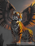Tiger With Wings Ai Artwork