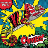 Pop Art Chameleon: Vibrant Colors in a Comic Jungle