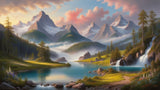 Eternal Serenity: A Majestic Symphony of Nature's Splendor