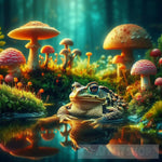 Toad In The Forest Nature Ai Art