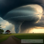 Tornado Morning Time Nature Ai Art