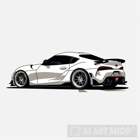 Toyota Supra Mk5 Ai Artwork