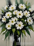 Tranquil Daisies Ai Artwork