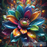 Transparent Flower Ai Artwork