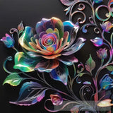 Transparent Flower Ai Artwork