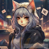 Transport Yourself To A World Of Anime And Organized Crime With This Unique Prompt Featuring Cat