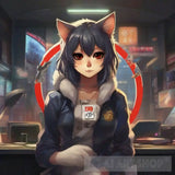 Transport Yourself To A World Of Anime And Organized Crime With This Unique Prompt Featuring Cat
