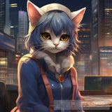 Transport Yourself To A World Of Anime And Organized Crime With This Unique Prompt Featuring Cat