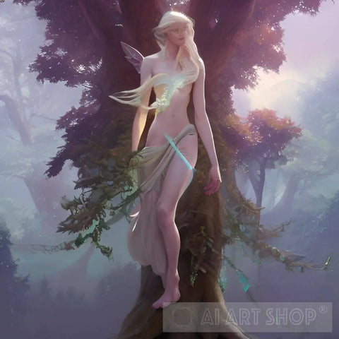 Tree Fairy Ai Artwork