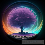 Tree Of Color Ai Artwork